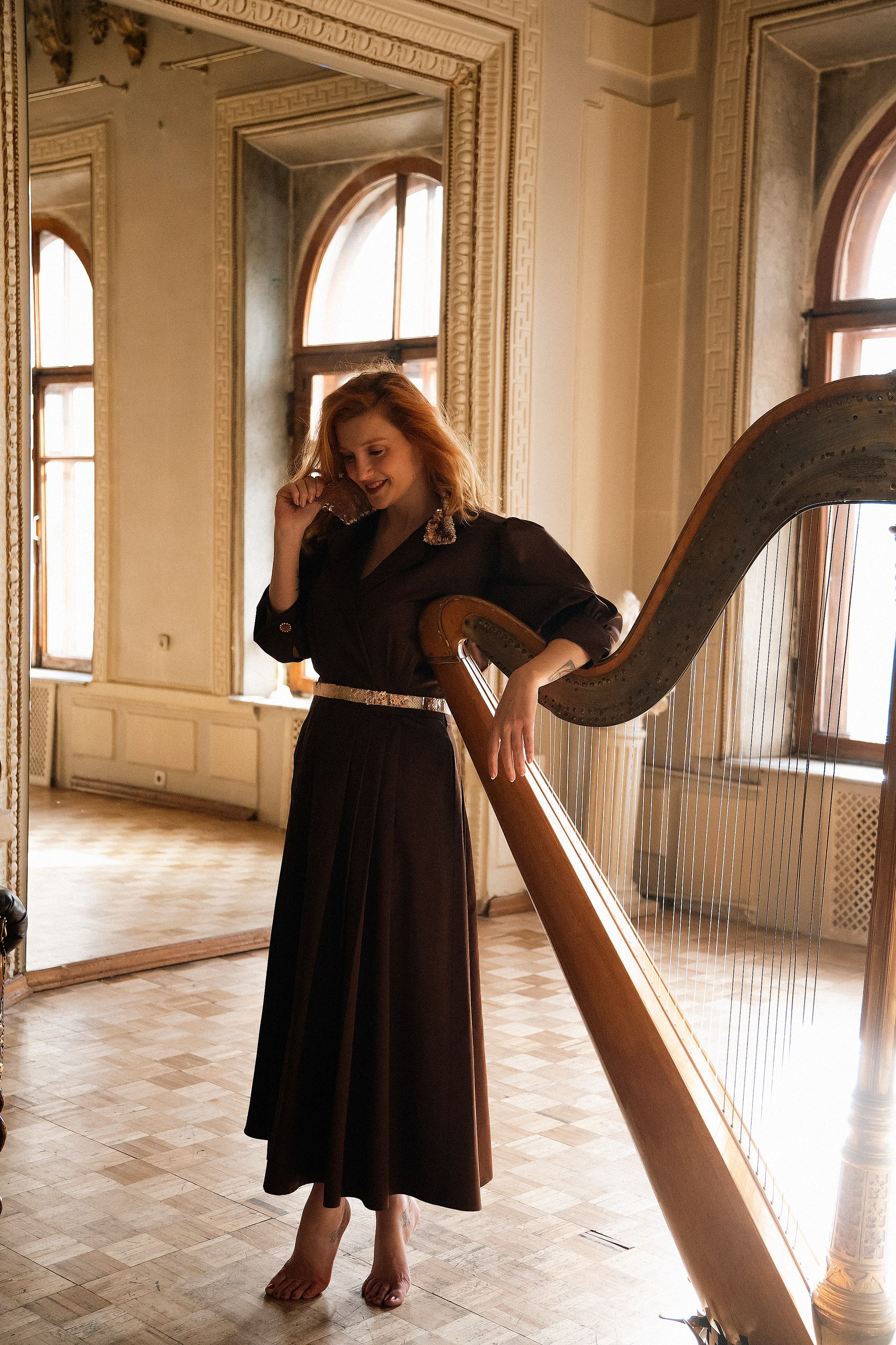 картинка Платье «Мираж»   от дизайнерского ателье «Ситцевый остров»