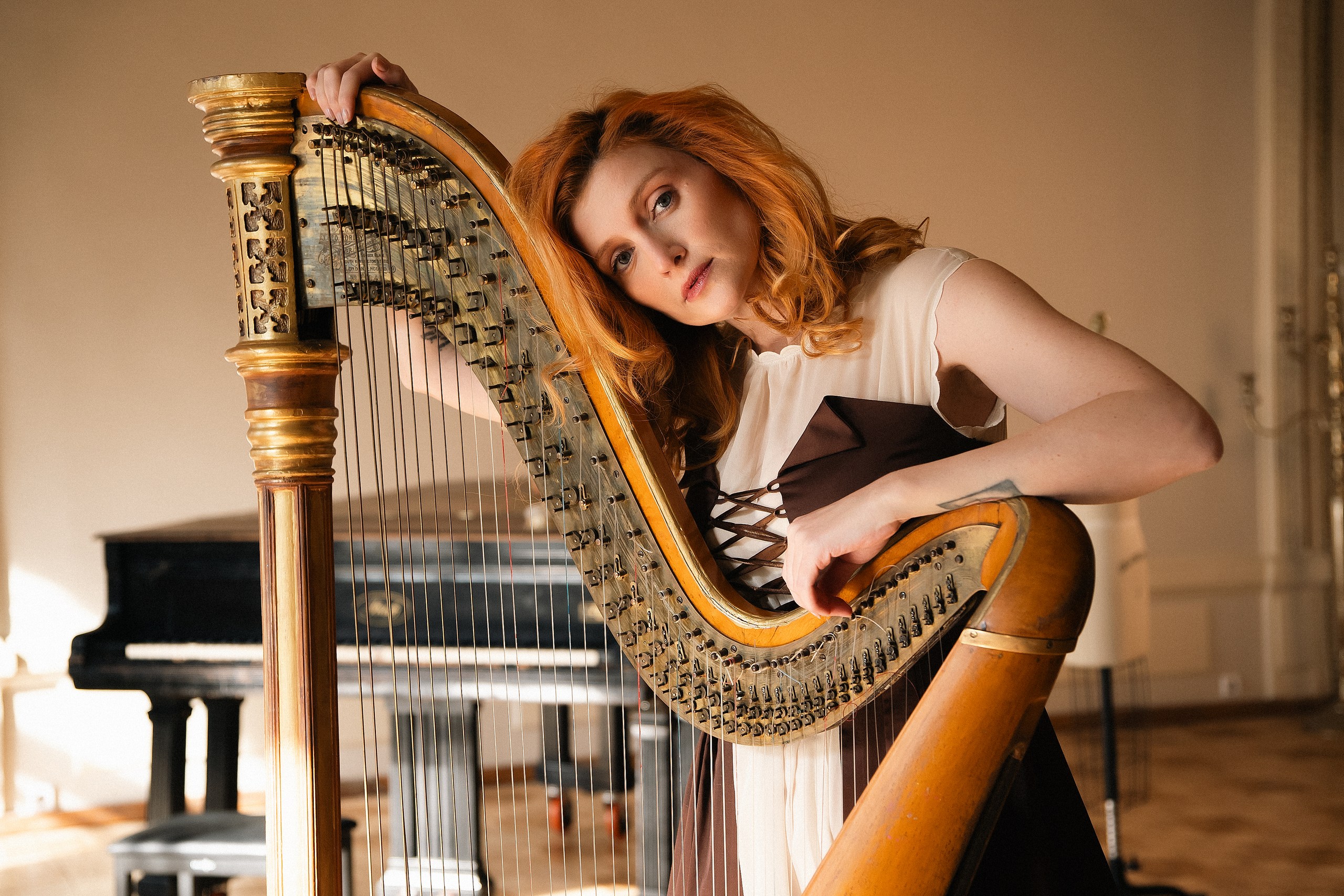 картинка Платье с корсетом «Свирель»  от дизайнерского ателье «Ситцевый остров»