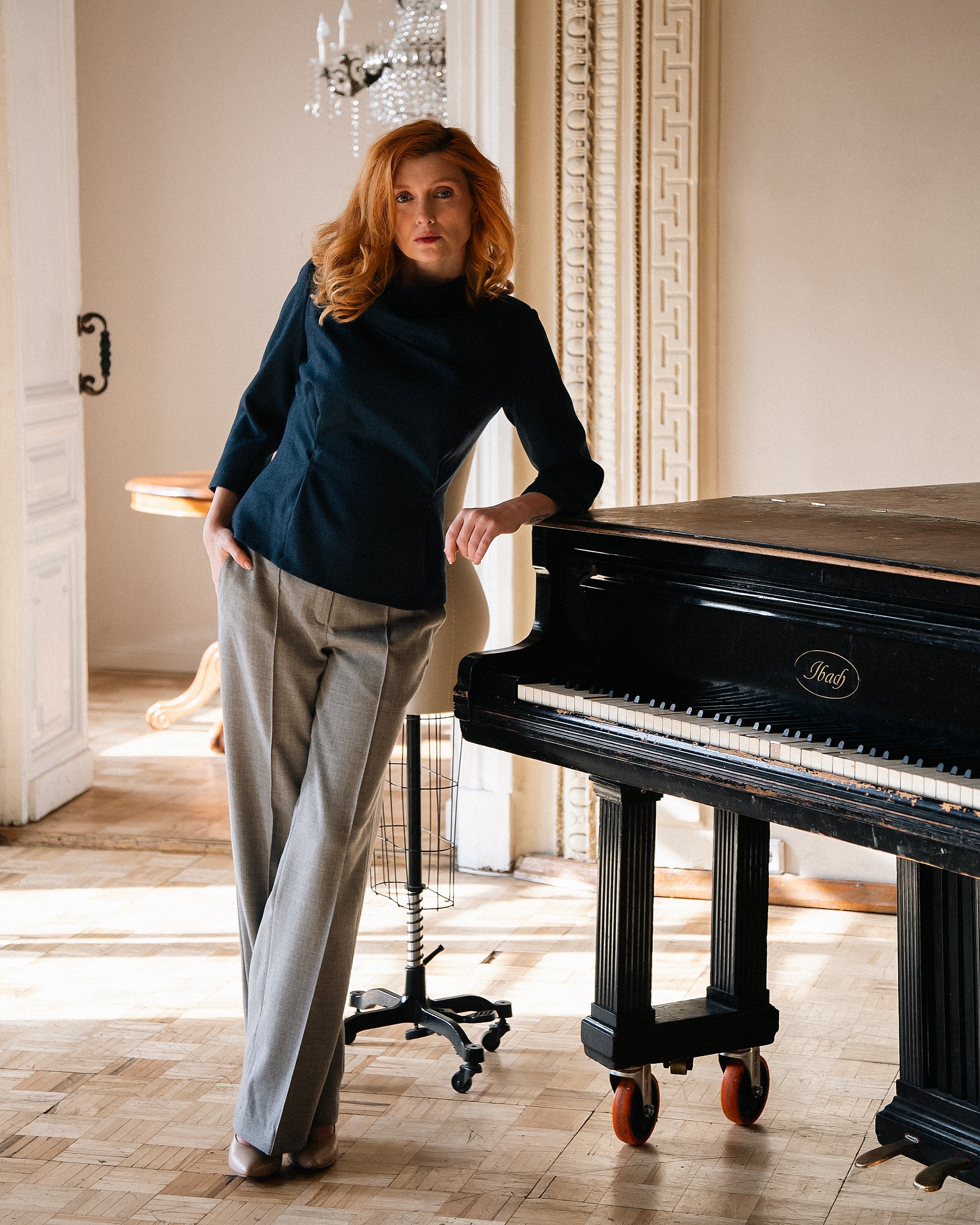 картинка Брюки «Сапфир-1»  от дизайнерского ателье «Ситцевый остров»