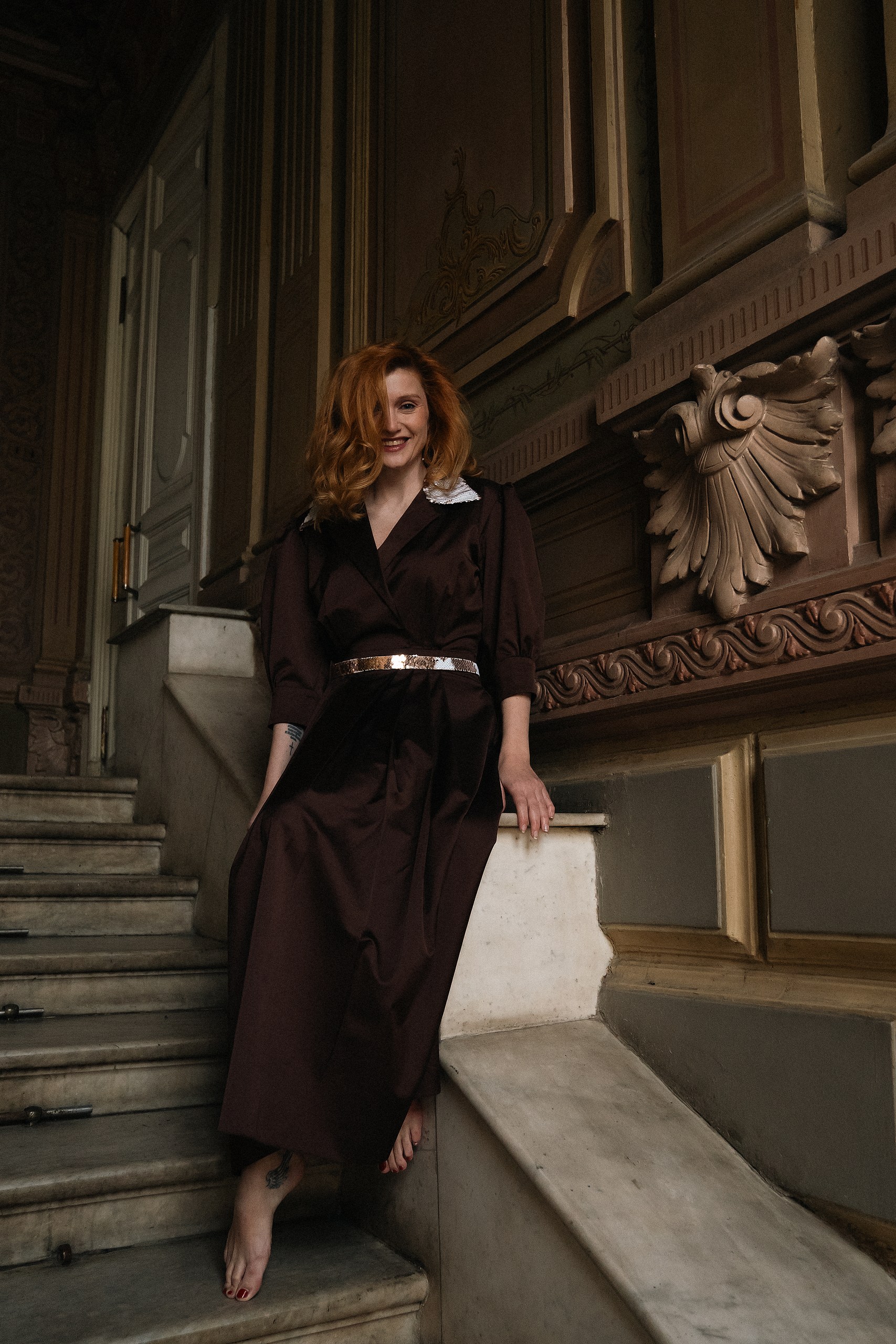 картинка Платье «Мираж»   от дизайнерского ателье «Ситцевый остров»