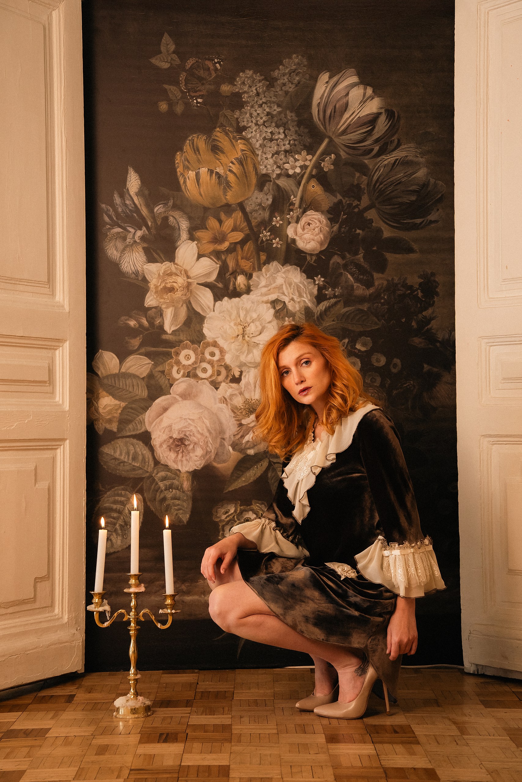 картинка Вечернее платье «Полночь»   от дизайнерского ателье «Ситцевый остров»