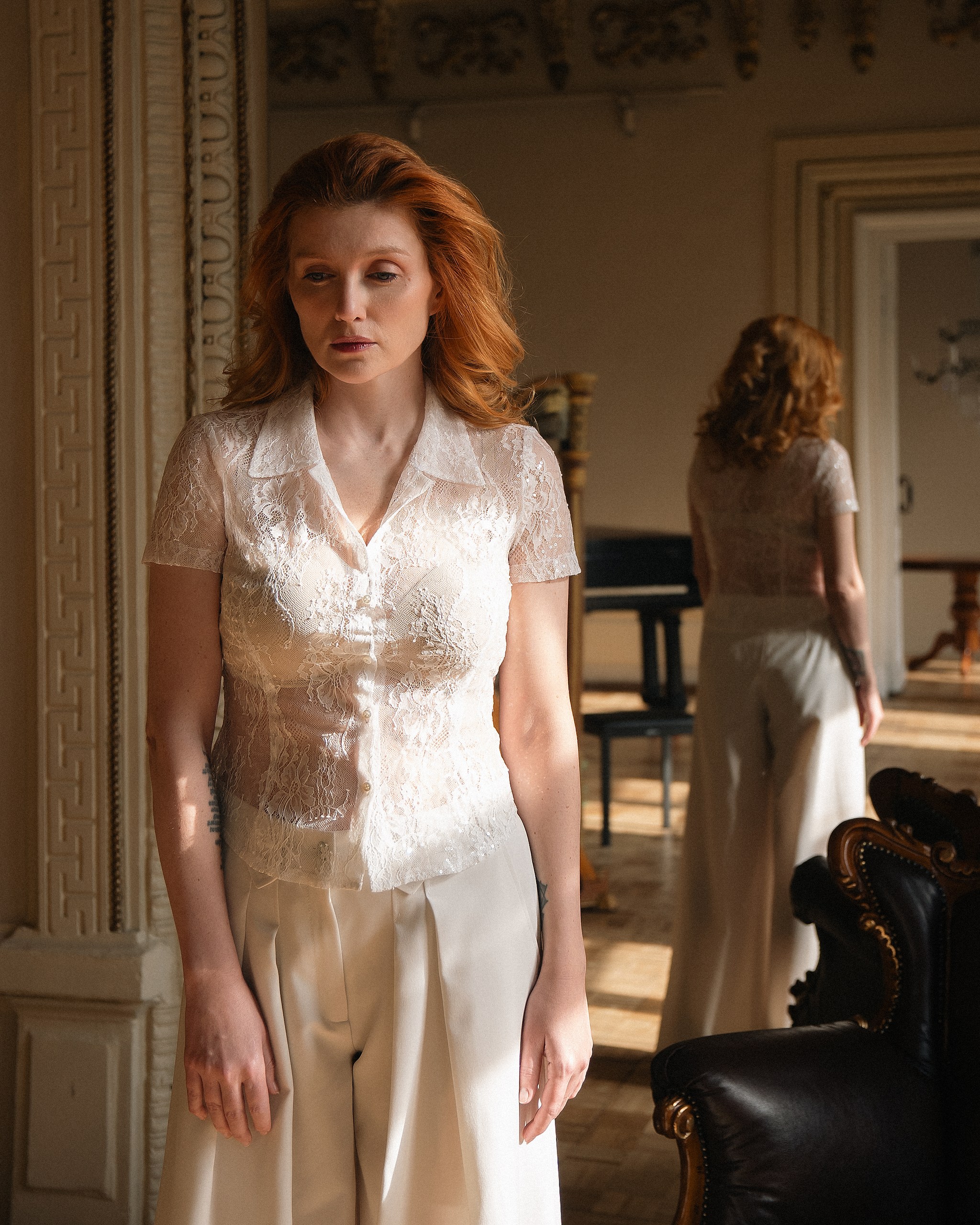 картинка Блузка «Облако»   от дизайнерского ателье «Ситцевый остров»