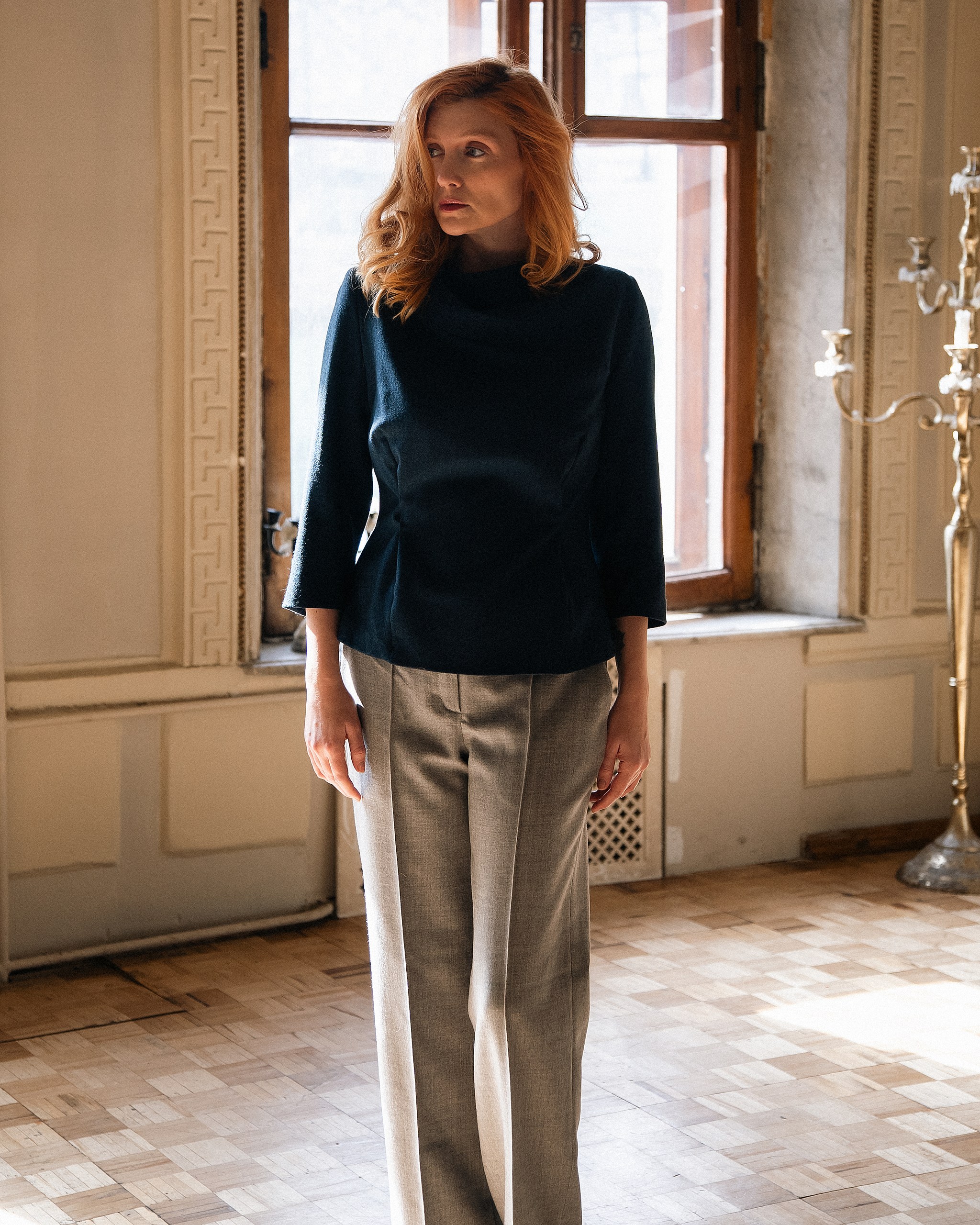 картинка Брюки «Сапфир-1»  от дизайнерского ателье «Ситцевый остров»